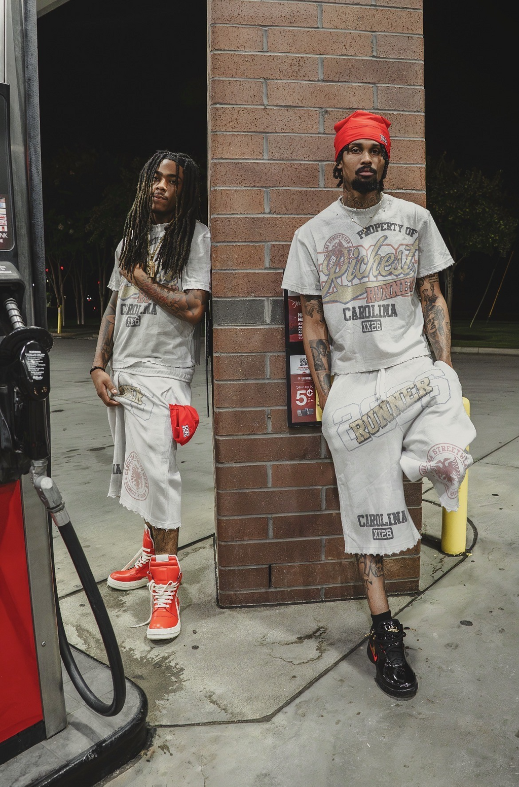 Off-White Carolina Streetwear Richest Runner Set