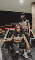 Black Richest Runner Sleeveless Set
